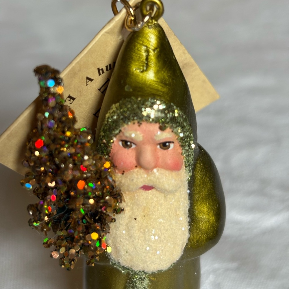 INO SCHALLER Classic handmade paper mache ornament 3.5”